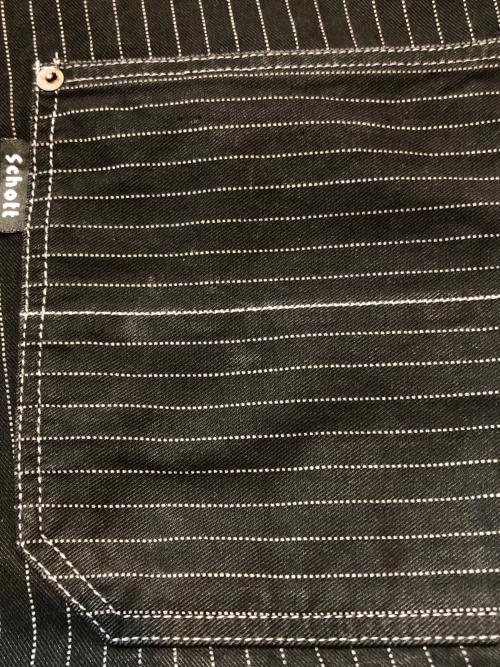 SCHOTT BROS.（ショット）SCHOTT BROS. (ショットブロス) OLD HICKORY OVERALL/オールド ヒッコリー オーバーオール ブラック サイズ:Ｍの古着・服飾アイテム