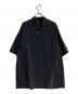 TEATORA（テアトラ）の古着「CAPSULESNAP POLO SHIRT DR」｜ブラック