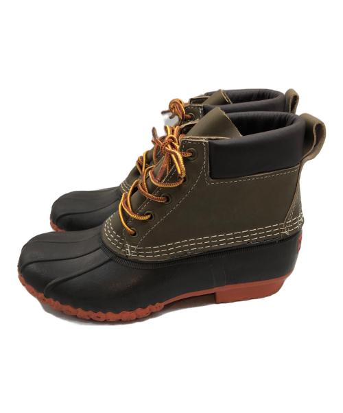 L.L.Bean（エルエルビーン）L.L.Bean (エルエルビーン) umbled Leather Bean Boots オリーブ サイズ:7Mの古着・服飾アイテム