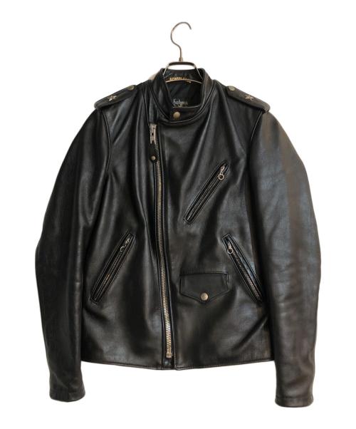 Schott（ショット）Schott (ショット) STAND ONESTAR/スタンドワンスター ライダースジャケット ブラック サイズ:34の古着・服飾アイテム