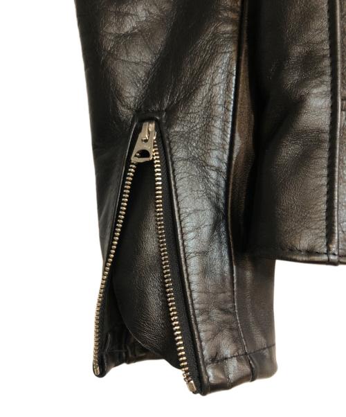 Schott（ショット）Schott (ショット) STAND ONESTAR/スタンドワンスター ライダースジャケット ブラック サイズ:34の古着・服飾アイテム