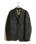 ISSEY MIYAKE MEN（イッセイミヤケメン）の古着「インコプリントライニングツイードテーラードジャケット」｜ブラック