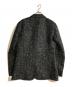 ISSEY MIYAKE MEN (イッセイミヤケメン) Mizutani Yoshinori インコプリントライニングツイードテーラードジャケット ブラック サイズ:2：35000円