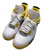 NIKEナイキ）の古着「AIR JORDAN4」｜イエロー