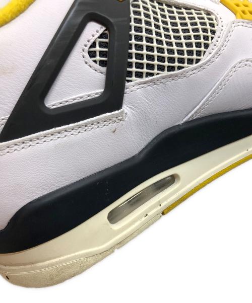 NIKE（ナイキ）NIKE (ナイキ) AIR JORDAN4 イエロー サイズ:27.5の古着・服飾アイテム