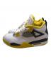 NIKE (ナイキ) AIR JORDAN4 イエロー サイズ:27.5：13000円