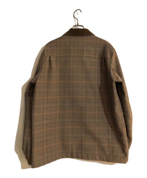 FRED PERRY（フレッドペリー）FRED PERRY (フレッドペリー) LONG LINE JACKET ブラウン サイズ:Mの古着・服飾アイテム