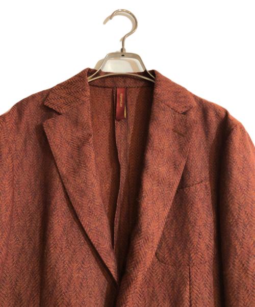 ernesto（エルネスト）ernesto (エルネスト) テーラードジャケット レッド サイズ:50の古着・服飾アイテム