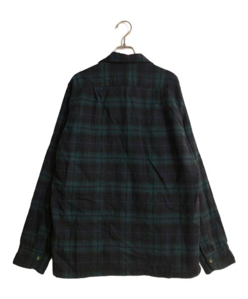 PENDLETON（ペンドルトン）PENDLETON (ペンドルトン) ボード オープンカラーシャツ グリーン サイズ:Mの古着・服飾アイテム