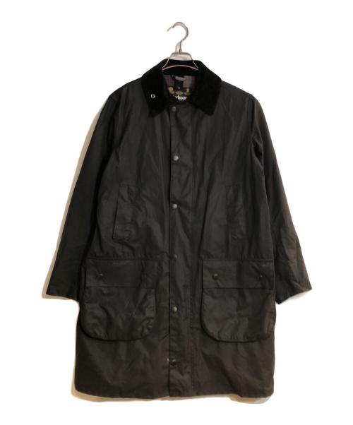 Barbour（バブアー）Barbour (バブアー) SL BORDER オイルドフィールドコート ブラック サイズ:42の古着・服飾アイテム
