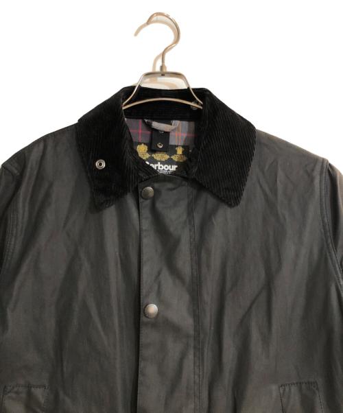 Barbour（バブアー）Barbour (バブアー) SL BORDER オイルドフィールドコート ブラック サイズ:42の古着・服飾アイテム