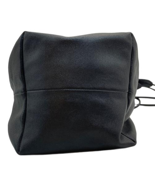 JIL SANDER（ジルサンダー）JIL SANDER (ジルサンダー) Drawstring Shoulder Bag/ドローストリングショルダーバッグ ブラックの古着・服飾アイテム