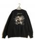 BEAMS (ビームス) テーラー東洋 (テーラートウヨウ) SUKA CREW SWEAT EMBROIDERED/スカクルースウェットエンブロイダード ブラック サイズ:L：13000円
