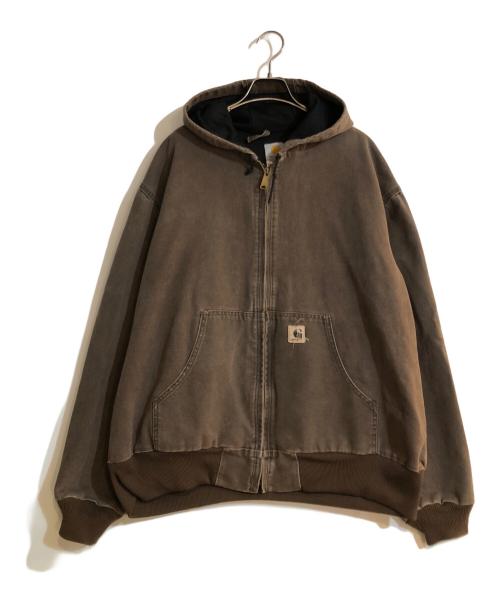 CarHartt（カーハート）CarHartt (カーハート) アクティブダック地ジャケット ブラウン サイズ:2XLの古着・服飾アイテム