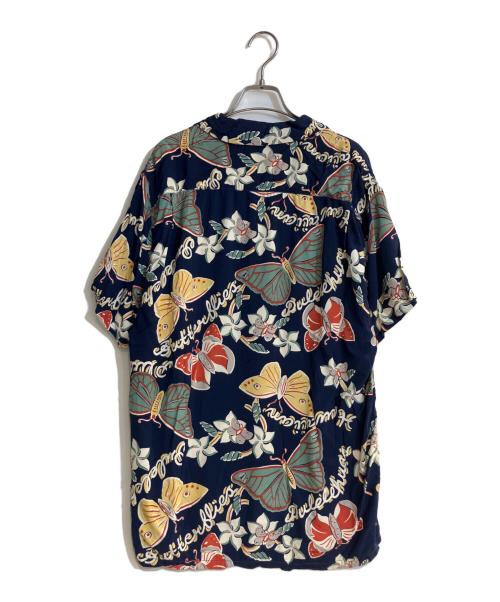 Sun Surf（サンサーフ）Sun Surf (サンサーフ) KEONI OF HAWAII実名復刻アロハシャツ ネイビー サイズ:Ｌの古着・服飾アイテム