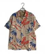 Sun Surfサンサーフ）の古着「KEONI OF HAWAII実名復刻アロハシャツ」｜ベージュ