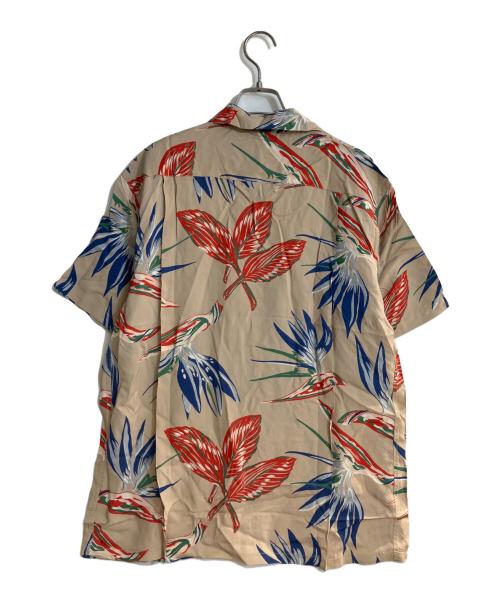 Sun Surf（サンサーフ）Sun Surf (サンサーフ) KEONI OF HAWAII実名復刻アロハシャツ ベージュ サイズ:Mの古着・服飾アイテム
