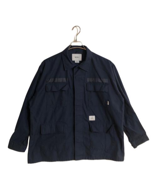 WTAPS（ダブルタップス）WTAPS (ダブルタップス) 23AW JMOD 02/LS/CTPL.TWILL.PROTECT ネイビー サイズ:SIZE X 02の古着・服飾アイテム