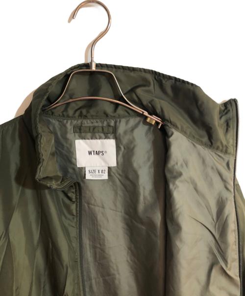 WTAPS（ダブルタップス）WTAPS (ダブルタップス) 23AW TRACK PADDED JACKET グリーン サイズ:SIZE X 02の古着・服飾アイテム