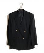 Christian Diorクリスチャン ディオール）の古着「金ボタンダブルブレザー」｜ネイビー