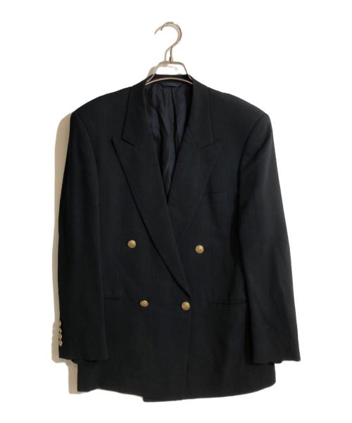 Christian Dior（クリスチャン ディオール）Christian Dior (クリスチャン ディオール) 金ボタンダブルブレザー ネイビー サイズ:A5の古着・服飾アイテム