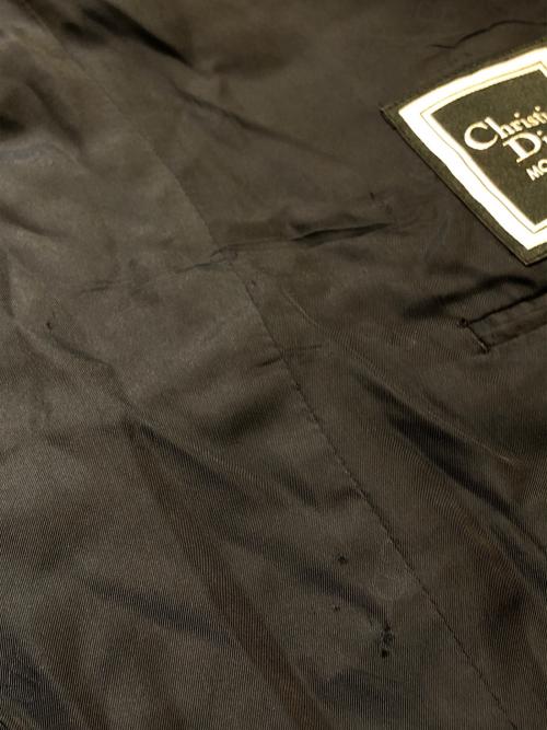 Christian Dior（クリスチャン ディオール）Christian Dior (クリスチャン ディオール) 金ボタンダブルブレザー ネイビー サイズ:A5の古着・服飾アイテム