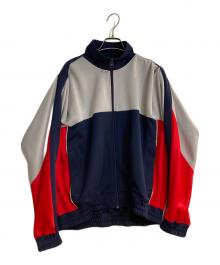 NIKE×MARTINE ROSE（ナイキ×マーティン・ローズ）の古着「クロップドトラックジャケット」｜グレー