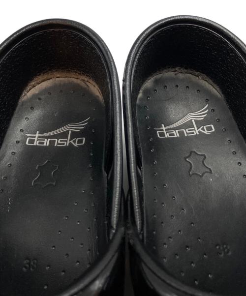 dansko（ダンスコ）Dansko (ダンスコ) CONVERTION CHART/カンバージョン・チャート ブラック サイズ:38の古着・服飾アイテム