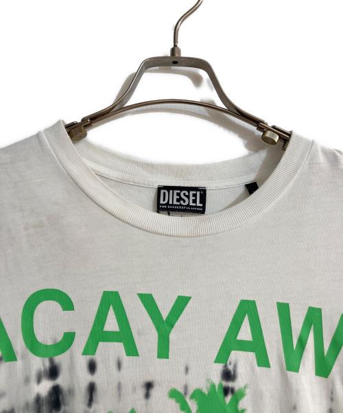 DIESEL（ディーゼル）DIESEL (ディーゼル) T-JUST-B51 ホワイト サイズ:Ｌの古着・服飾アイテム