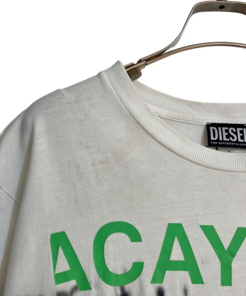 DIESEL（ディーゼル）DIESEL (ディーゼル) T-JUST-B51 ホワイト サイズ:Ｌの古着・服飾アイテム