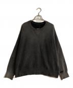 VISVIMビズビム）の古着「JUMBO SB SWEAT L S CRASH スウェット」｜グレー
