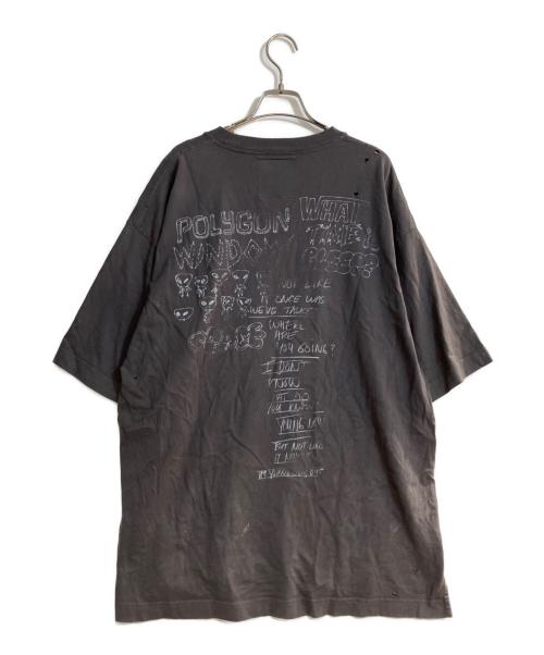 Maison MIHARA YASUHIRO（メゾン ミハラ ヤスヒロ）Maison MIHARA YASUHIRO (メゾン ミハラ ヤスヒロ) DISTRESSED TEE グレー サイズ:48の古着・服飾アイテム