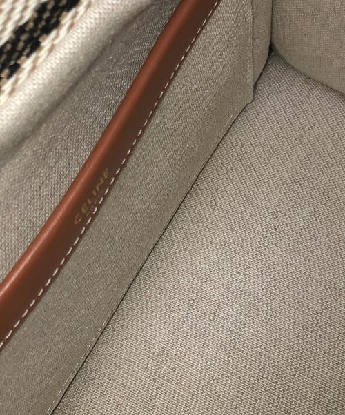 CELINE（セリーヌ）CELINE (セリーヌ) カバタイス2WAYショルダーバッグ ベージュの古着・服飾アイテム