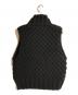 GALERIE VIE (ギャルリーヴィー) アルルスウールハンドニット ハイネックベスト ブラック サイズ:不明：10000円