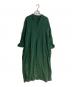 PALE JUTE（ペールジュート）の古着「color linen one-piece」｜グリーン
