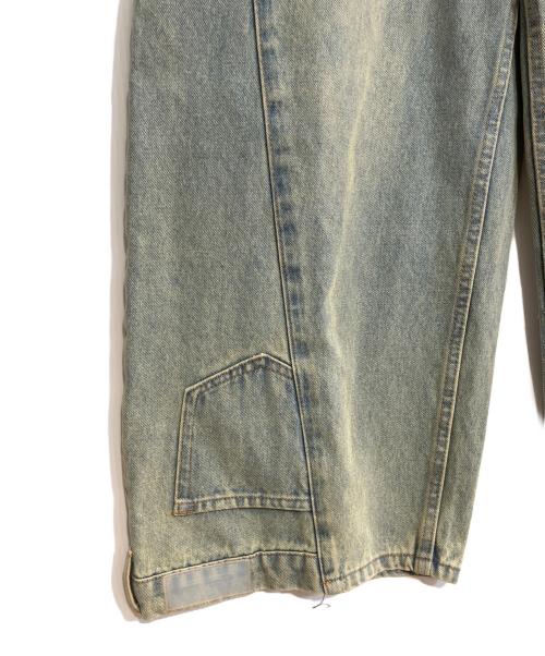 Knuth Marf（クヌースマーフ）knuth marf (クヌースマーフ) shirt wrap denim pants インディゴ サイズ:Sの古着・服飾アイテム
