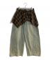 knuth marf（クヌースマーフ）の古着「shirt wrap denim pants」｜インディゴ