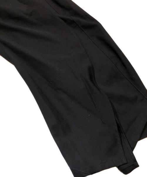 Knuth Marf（クヌースマーフ）knuth marf (クヌースマーフ) slit deformed pants ブラック サイズ:Sの古着・服飾アイテム