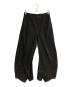 knuth marf（クヌースマーフ）の古着「slit deformed pants」｜ブラック
