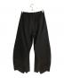 knuth marf (クヌースマーフ) slit deformed pants ブラック サイズ:S：13000円
