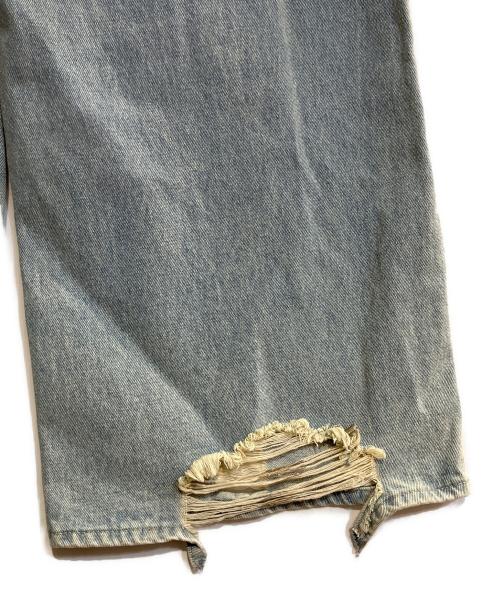 Knuth Marf（クヌースマーフ）knuth marf (クヌースマーフ) damage denim pants/ダメージデニムパンツ インディゴ サイズ:Sの古着・服飾アイテム