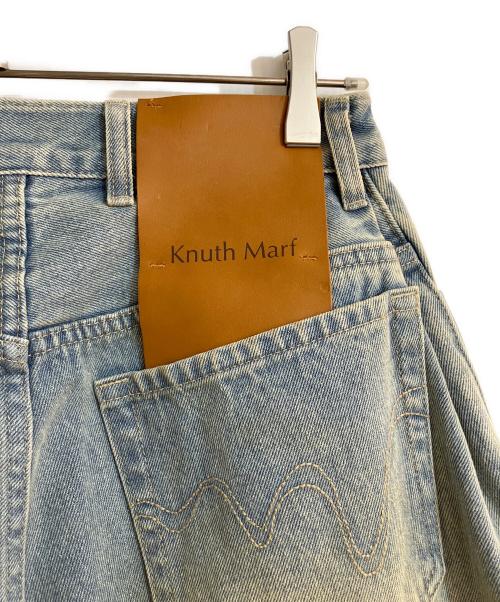 Knuth Marf（クヌースマーフ）knuth marf (クヌースマーフ) damage denim pants/ダメージデニムパンツ インディゴ サイズ:Sの古着・服飾アイテム