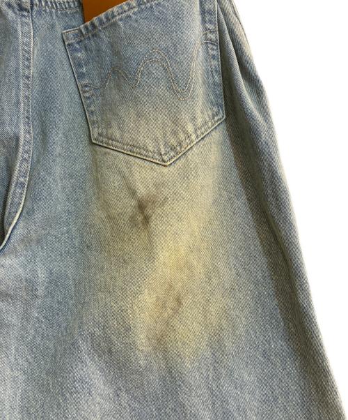 Knuth Marf（クヌースマーフ）knuth marf (クヌースマーフ) damage denim pants/ダメージデニムパンツ インディゴ サイズ:Sの古着・服飾アイテム