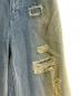 中古・古着 knuth marf (クヌースマーフ) damage denim pants/ダメージデニムパンツ インディゴ サイズ:S：8000円