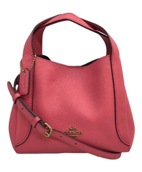 COACH（コーチ）COACH (コーチ) ハドリー ホーボー 21 ピンクの古着・服飾アイテム