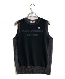 MASTER BUNNY EDITION（マスターバニーエディション）の古着「ノースリーブニット」｜ブラック