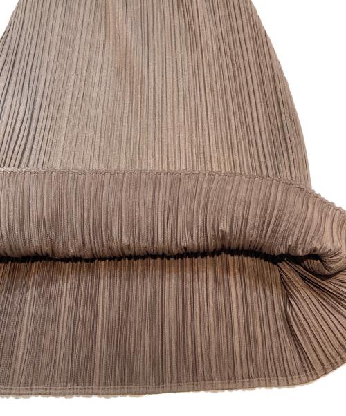 PLEATS PLEASE（プリーツプリーズ）PLEATS PLEASE (プリーツプリーズ) プリーツパンツ ブラウン サイズ:2の古着・服飾アイテム