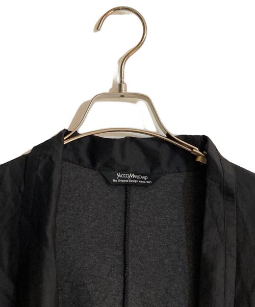 YACCO MARICARD（ヤッコマリカルド）YACCO MARICARD (ヤッコマリカルド) シルクロングカーディガン ブラック サイズ:不明の古着・服飾アイテム
