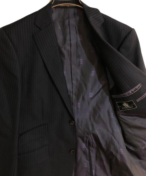 KENT&CURWEN（ケント・アンド・カーウェン）KENT&CURWEN (ケント・アンド・カーウェン) 2B3ピースセットアップスーツ ネイビー サイズ:A6の古着・服飾アイテム