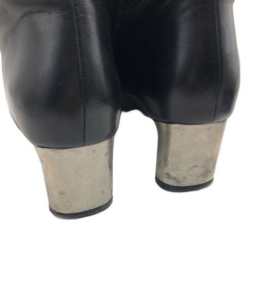 CELINE（セリーヌ）CELINE (セリーヌ) メタルヒールブーツ ブラック サイズ:38.5の古着・服飾アイテム